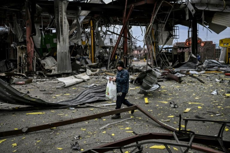 The city of Irpin, northwest of Kyiv, has suffered heavy bombardment