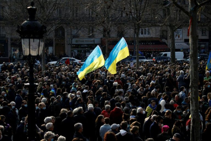 An estimated 16,000 turned out in Paris, and more than 40,000 across France according to interior ministry figures