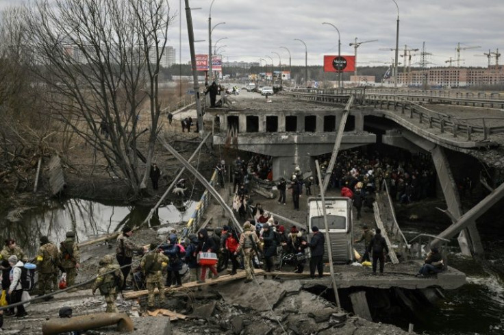 Working-class towns such as Bucha and Irpin are in the line of fire as Russia presses on with its incursion