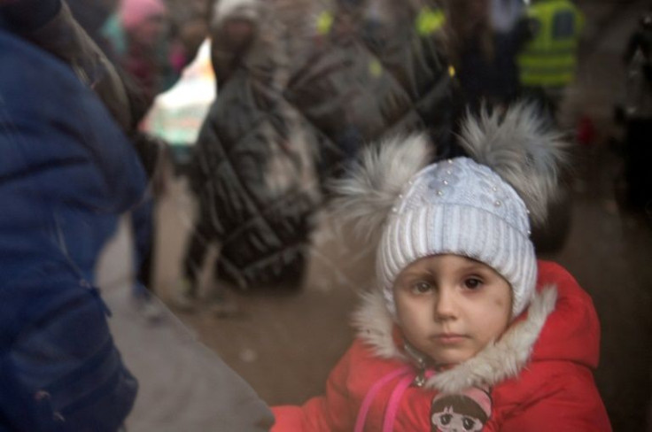 Polish border guards said the number of people crossing since Russian troops advanced into Ukraine on February 24 had reached a million, saying this was 'a million human tragedies'