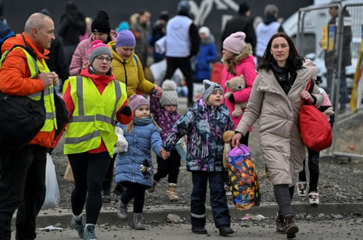 The government has set up reception centres and charities up and down the country have mobilised in a massive aid effort