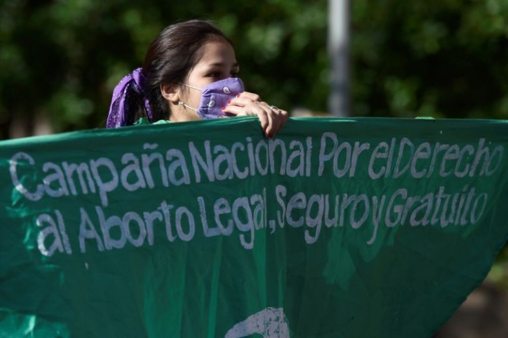 The issue of abortion sparks many protests in Spain, such as the one seen here, and is likely to be a central theme at the International Women's Day marches this week