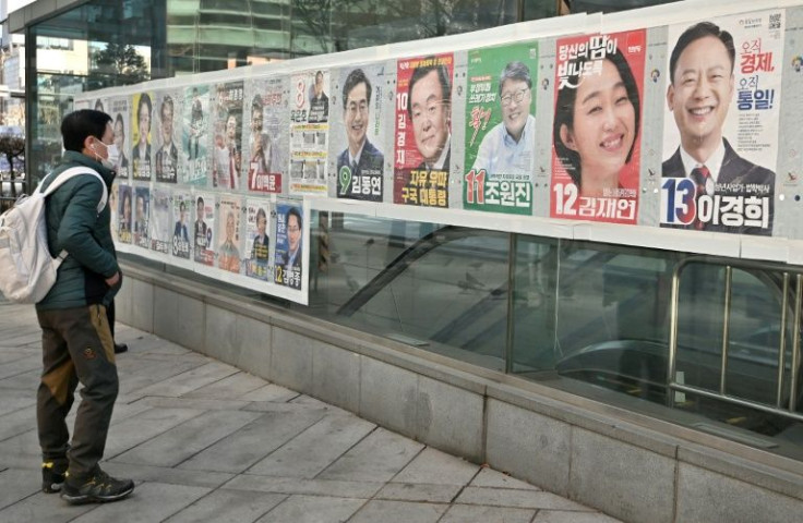 Of the 12 candidates in the running, only two -- from the country's main political parties -- have a real chance of winning