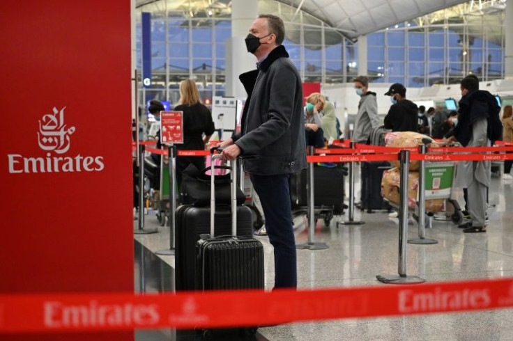 Travel restrictions have been hard on Hong Kong's white-collar "expat" foreign workers, many of whom are employed in the city's financial and services sectors