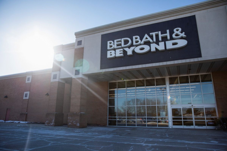 An exterior view shows a Bed Bath & Beyond store in Novi, Michigan, U.S., January 29, 2021.