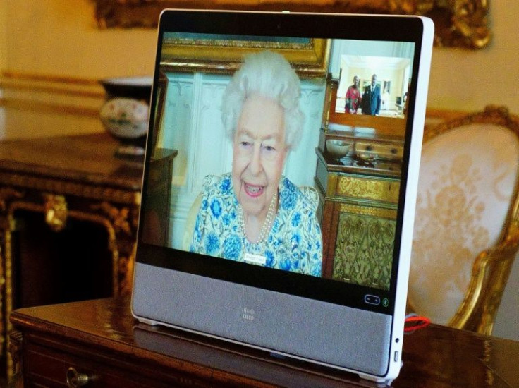 The queen resumed her public duties last week, meeting foreign diplomats by videolink