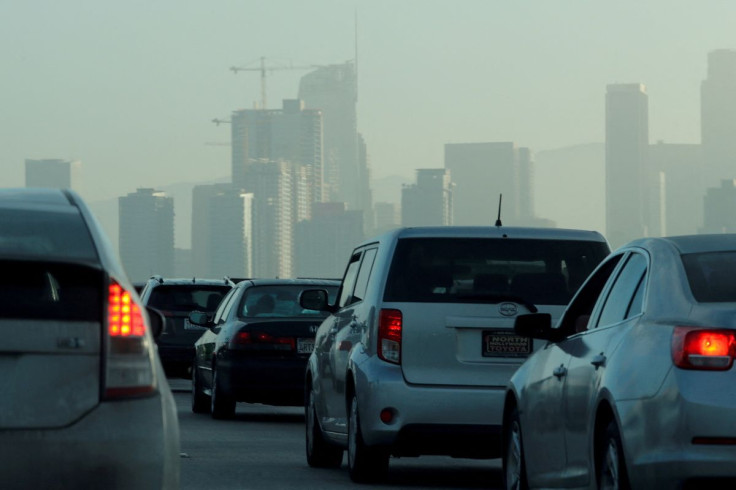 Commuters navigate early morning traffic as they drive towards downtown in Los Angeles, California, U.S., July 22, 2019.    