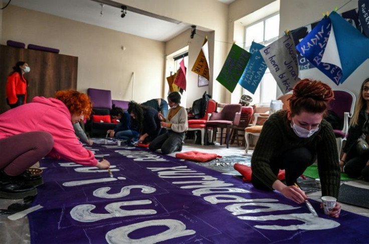 Turkey has seen a groundswell of feminist protests after the country pulled out of the Istanbul Convention