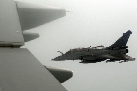 A French Rafale fighter jet over France, January 14, 2020. 
