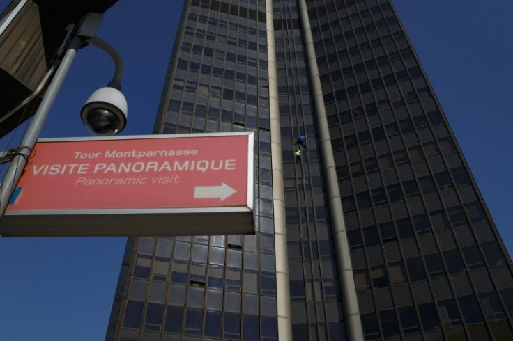The Tour Montparnasse has a viewing platform which provides views of the Eiffel Tower and the rest of Paris
