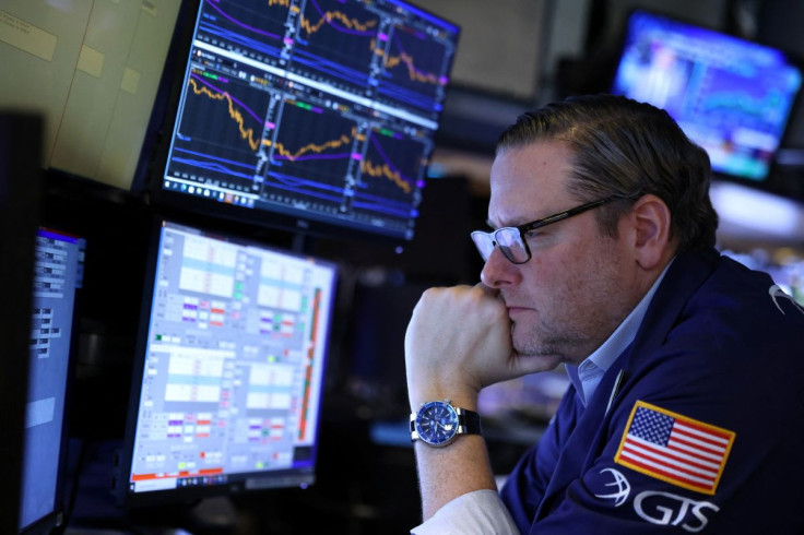 A trader works at the New York Stock Exchange (NYSE) in Manhattan, New York City, U.S., March 7, 2022. 