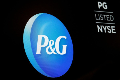 The logo for Procter & Gamble Co. is displayed on a screen on the floor of the New York Stock Exchange (NYSE) in New York, U.S., June 27, 2018. 