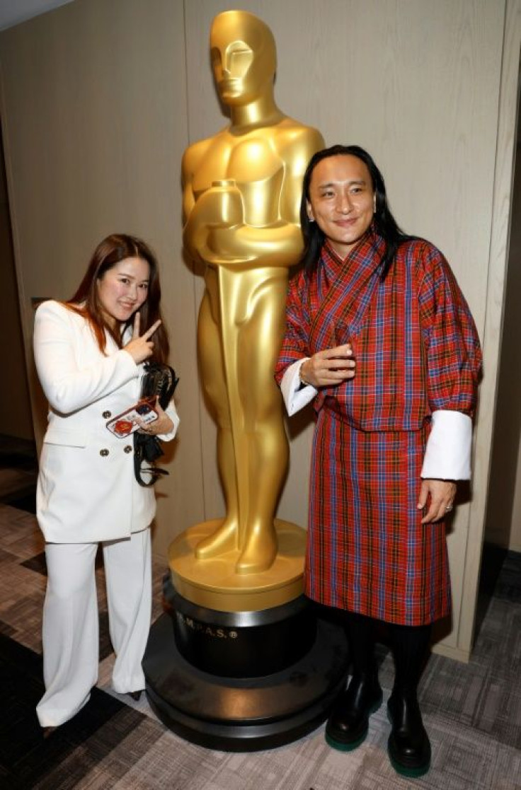 Bhutanese director Pawo Choyning Dorji and producer Stephanie Lai joked that they initially thought their Oscar nomination for "Lunana: A Yak in the Classroom" was a mistake