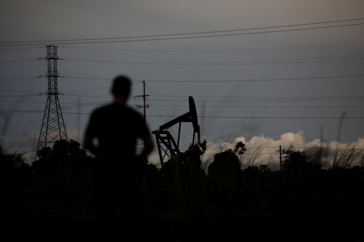 An non-operative oil pump is seen on the outskirts of El Tigre, Venezuela, June 2, 2019. 
