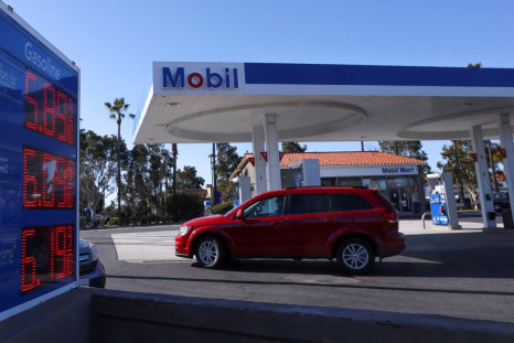 Current gas prices are shown as they continue to rise in Carlsbad, California, U.S., March 7, 2022.    
