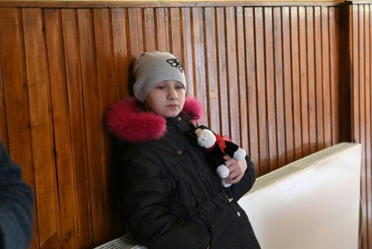 Some 93 orphaned children have found refuge at the empty school
