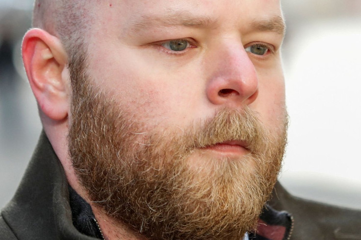 Scotty David, a juror in the trial of the Jeffrey Epstein associate accused of sex trafficking Ghislaine Maxwell, arrives at the United States Courthouse in Manhattan borough of New York City, U.S., March 8, 2022. 