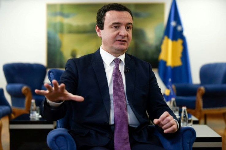 'The president of Russia is unpredictable,' said Kurti