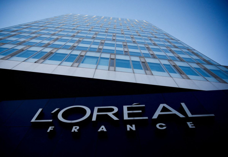 he logo of French cosmetics group L'Oreal in the western Paris suburb of Levallois-Perret, France, February 7, 2020. 