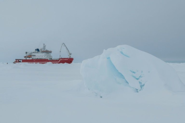 The expedition left Cape Town on February 5 with a South African icebreaker