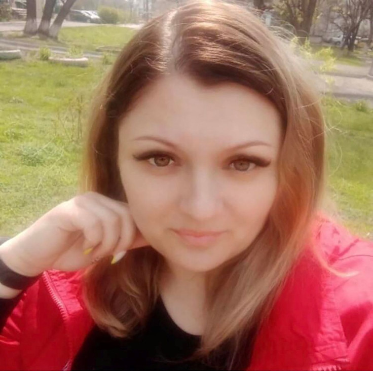 Olga Ponomarenko, a resident of the besieged city of Mariupol, is pictured in this undated handout image supplied by her mother-in-law. Handout via REUTERS