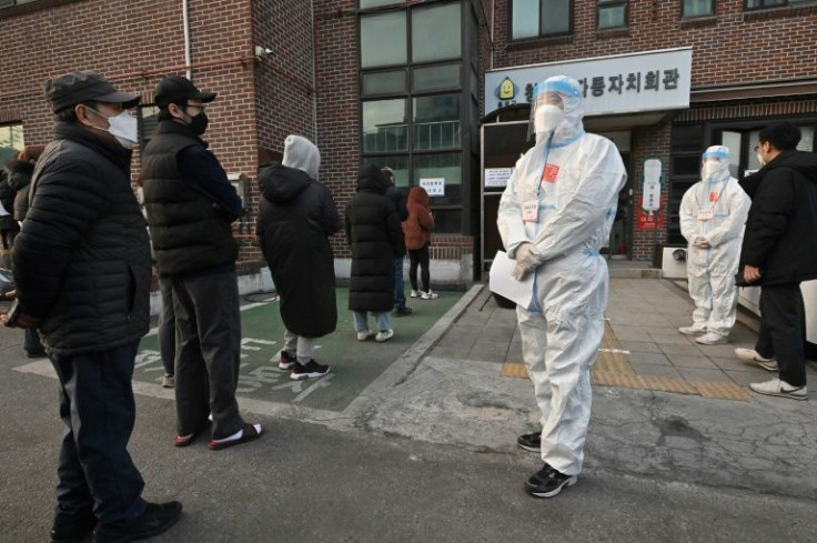 South Korea made special arrangements for voters infected with Covid-19