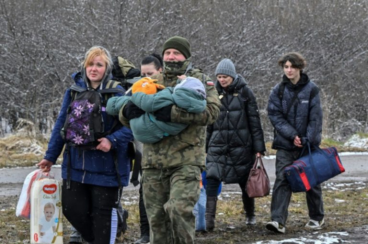 Over a million refugees have crossed into Poland since Russia invaded Ukraine on February 24Â 