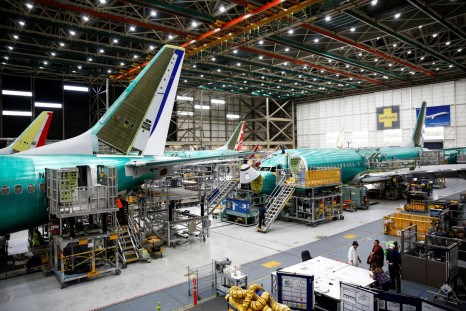 737 Max aircrafts are pictured at the Boeing factory in Renton, Washington, U.S., March 27, 2019.  