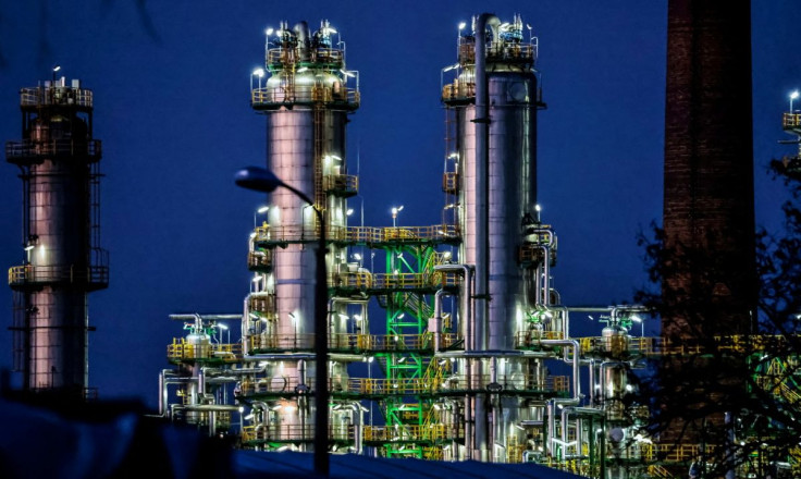 Industrial facilities of PCK Raffinerie oil refinery are pictured in Schwedt/Oder, Germany, March 8, 2022. The company receives crude oil from Russia via the 'Friendship' pipeline. 