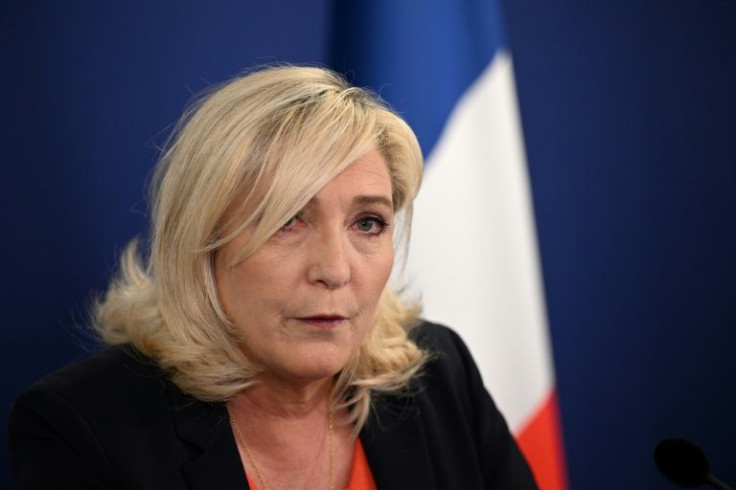 Marine Le Pen is hoping to make it to the runoff vote against Macron as she did in 2017 -- but polls say she will lose again