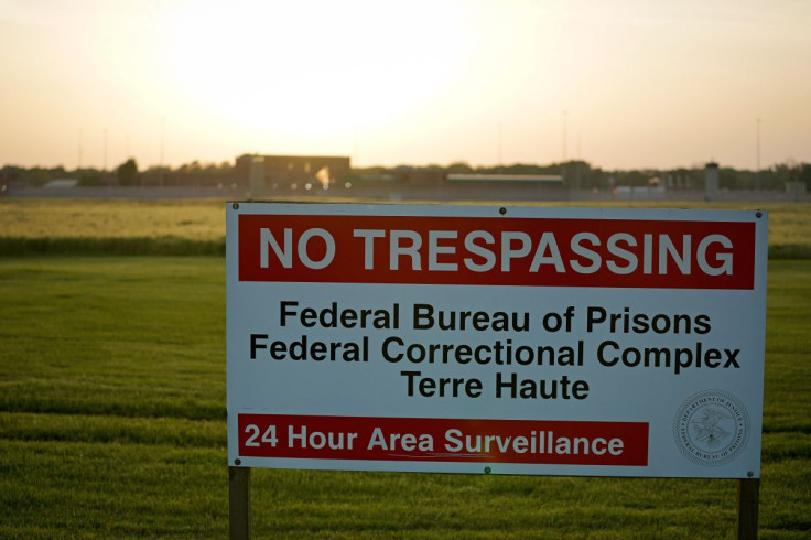 The sun sets on the Federal Corrections Complex in Terre Haute, Indiana, U.S. May 22, 2019.  