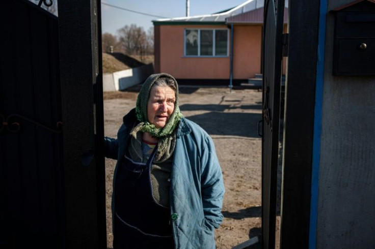'I am not afraid of dying. I am frightened for my children,' pensioner Valentyna Rut said