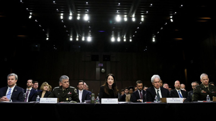 Director of National Intelligence (DNI) Avril Haines testifies before a Senate Select Intelligence Committee hearing on "Worldwide Threats" on Capitol Hill in Washington, U.S., March 10, 2022. 