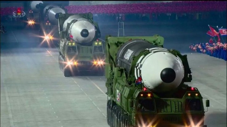 North Korea's top priority is an intercontinental ballistic missile (ICBM) that can carry multiple warheads -- the Hwasong-17, dubbed a "monster missile" and first unveiled at a parade in October 2020