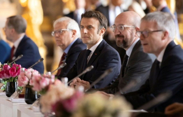 Macron, who French officials say is still using the informal 'you' in talks with Putin, has vowed to carry on talking with the Russian leader even if the prospects are unclear.