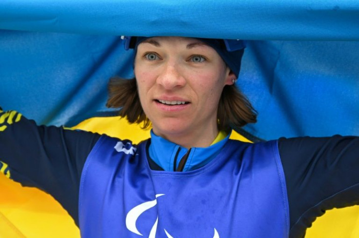 Biathlon gold medallist Liudmyla Liashenko's Kharkiv home was bombed while she was at the Paralympics