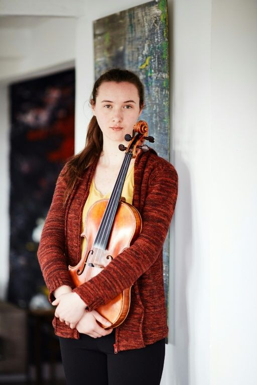Olesia Kliepak, says she is sick with worry after escaping from Kharkiv