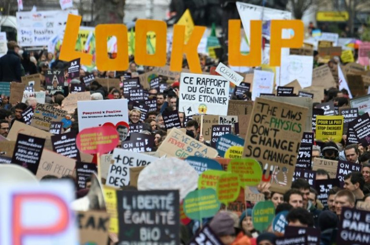 French climate activists want candidates running in next month's presidential elections to pay more attention to the planet