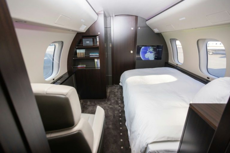 Clients enjoy plush cream-coloured leather chairs and a large double bed