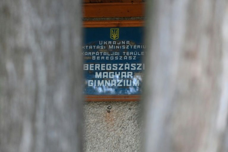 Around half of Berehove's 22,000 population is ethnic-Hungarian, the bilingual street signs, architecture and historical plaques testifying to its Magyar heritage