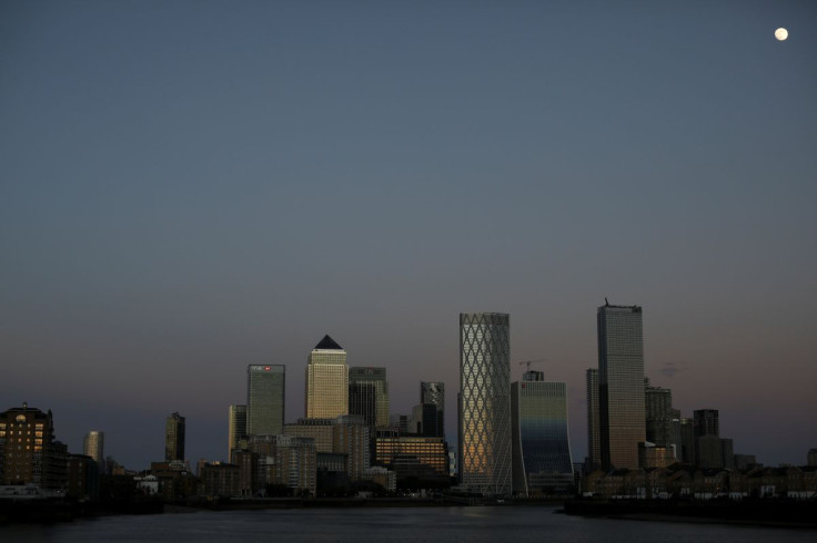 General view of the Canary Wharf financial district, following the outbreak of the coronavirus disease (COVID-19), in London, Britain, May 5, 2020.