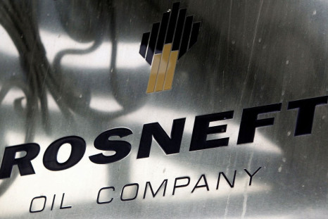 A logo of Russian state oil firm Rosneft is seen at its office in Moscow, October 18, 2012. 