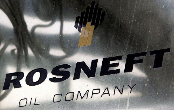 A logo of Russian state oil firm Rosneft is seen at its office in Moscow, October 18, 2012. 