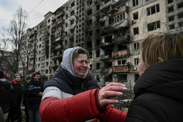 Two deadly missile strikes on Kyiv in one afternoon have heightened the sense of peril on the city's streets