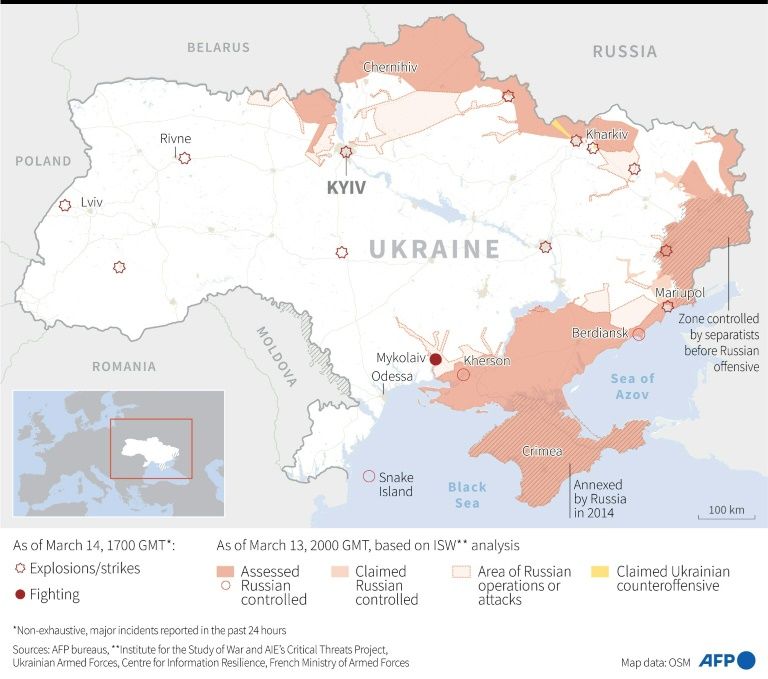 Battleground Ukraine: Day 19 Of Russia's Invasion