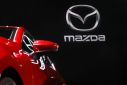 A 2020 Mazda 3 is seen on display at the 2019 New York International Auto Show in New York City, New York, U.S, April 17, 2019. 