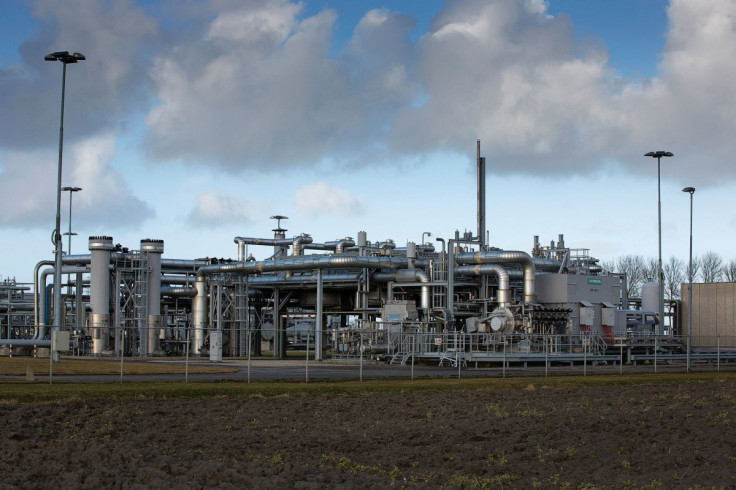 A view of a gas production plant in 't Zand in Groningen February 24, 2015.