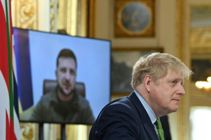Ukraine's President Volodymyr Zelensky called for a full trade embargo on Russia