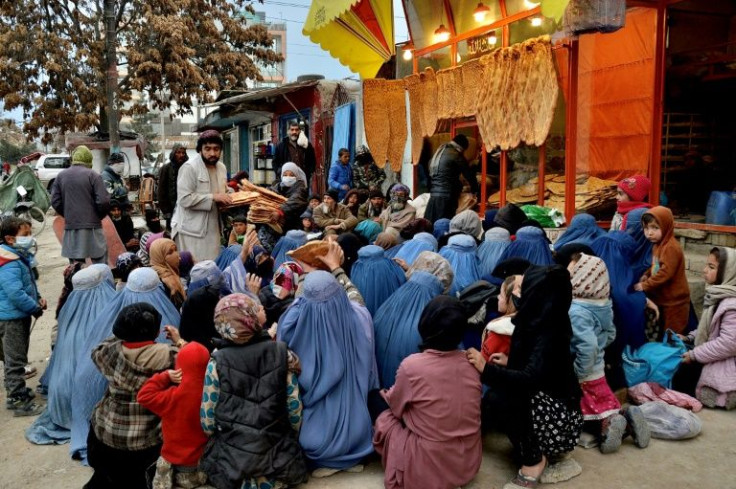 A World Bank survey found 70 percent of households in Afghanistan were not able to meet their basic needs for food and other essentials