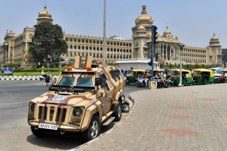 Extra security was deployed around Karnataka ahead of the high court's ruling